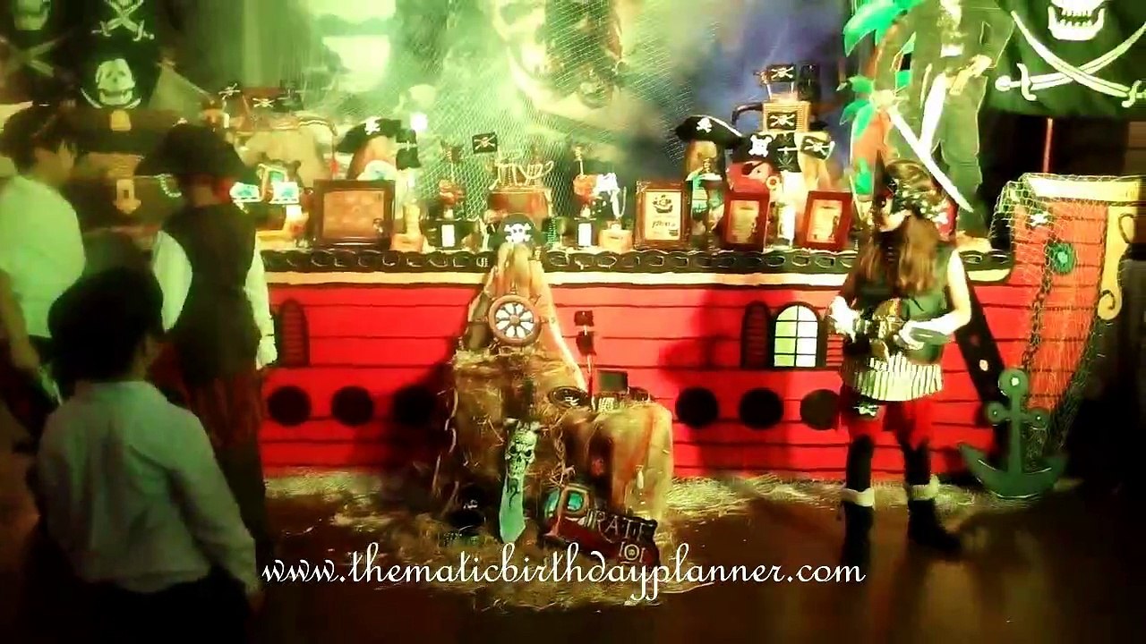 Pirates Party Theme Ideas by Tulips Events in Pakistan