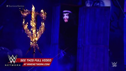 WWE Network׃ The Undertaker enters Philips Arena on a historic night׃ Survivor Series 2015
