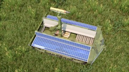 Russia Deployable Anti-Tank HE Missile Rounds Combat Simulation