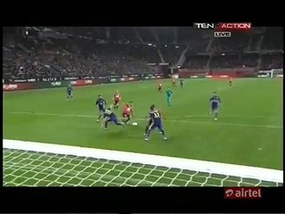 1-0 Juan Quintero Lucky Goal | Stade Rennes v. Caen - 11.12.2015 HD