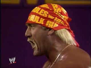 WWF Wrestlemania V - Hulk Hogan Interview