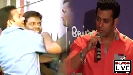 Salman Khan Fan THRASHED by Salman’s Bodyguard