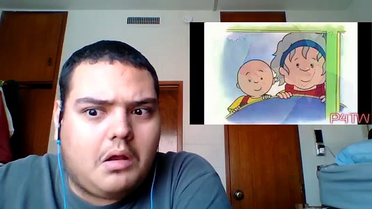 Reaction #45 - Caillou hates small children