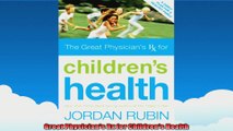 Great Physicians Rx for Childrens Health