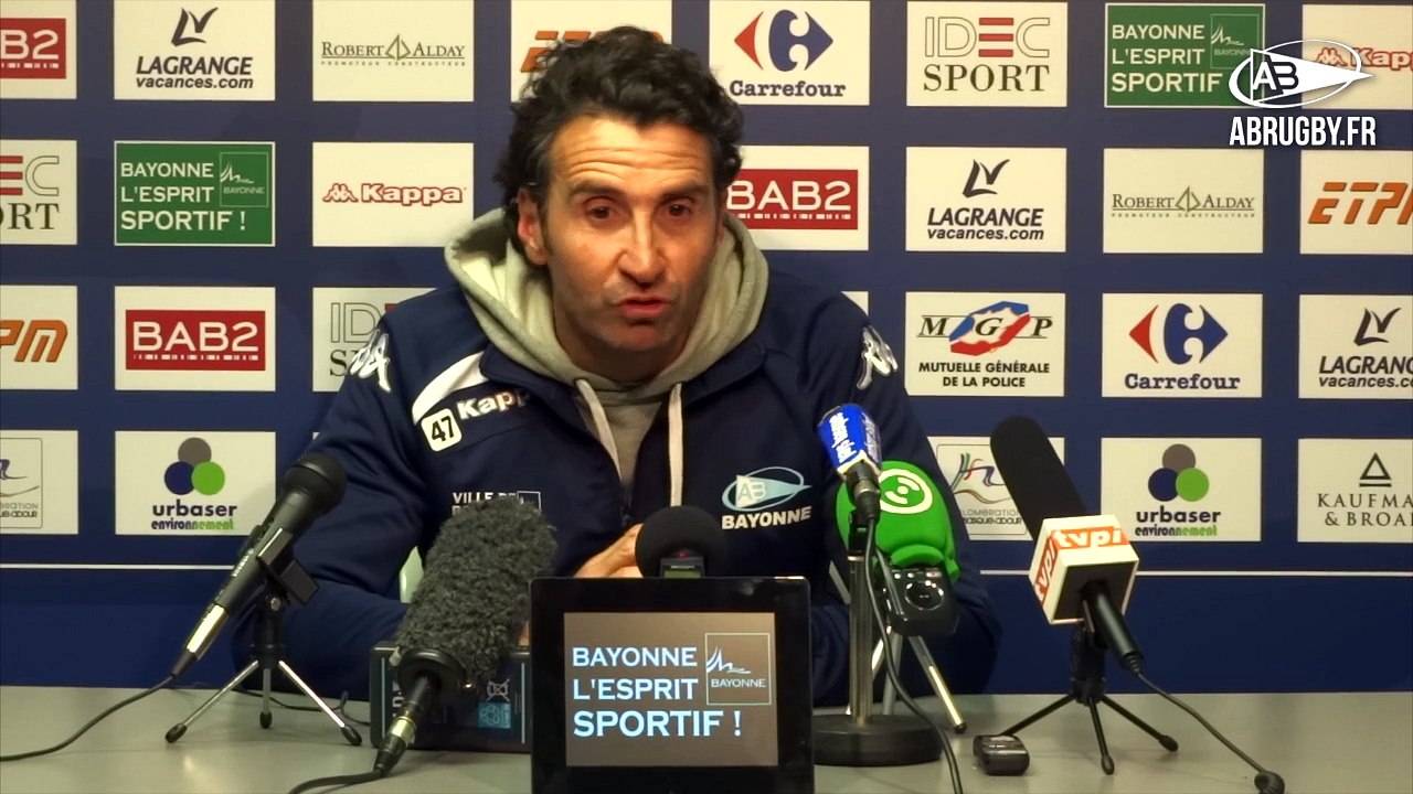 Bayonne - Montauban : La réaction de Vincent Etcheto