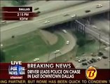 Dallas High Speed Car Chase Video June 29 2009 Dallas Car Chase End in Crash
