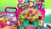 Shopkins Season 3 Lunch Box Basket Surprise with Fashems Disney Princess ClayBuddies Froze