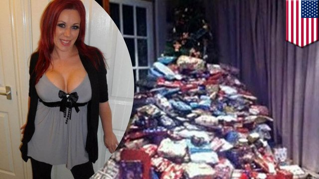 UK mom called 'disgusting' after showing off the 300 Christmas presents she bought for her kids