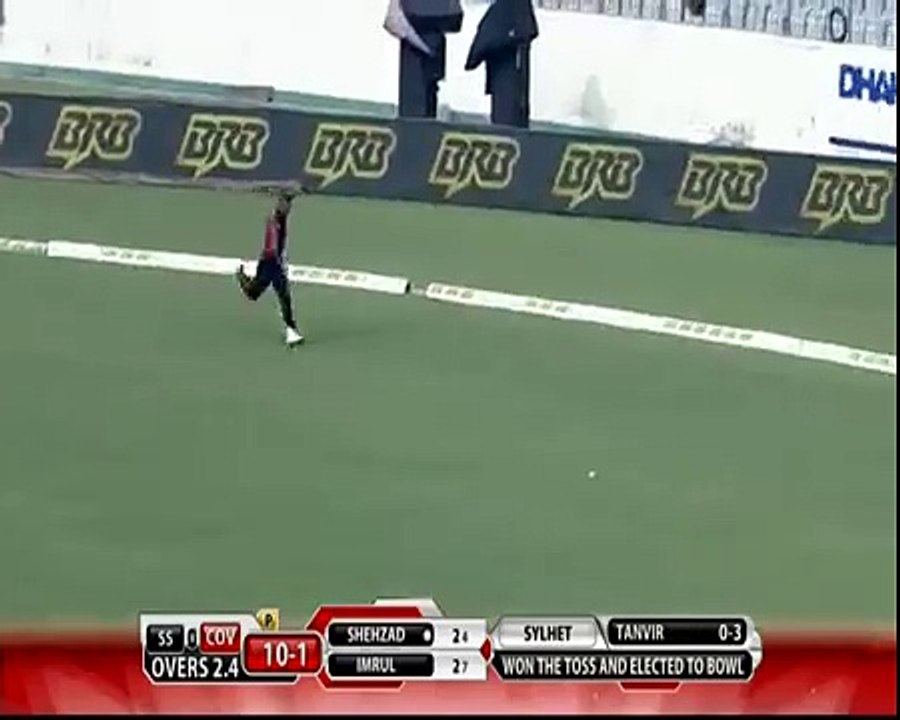 BPL 2015 - Ahmed Shehzad 42 Runs Off 31 Balls Against Sylhet Super Stars