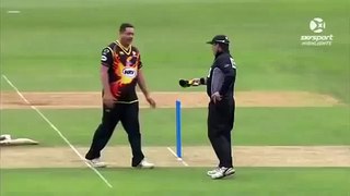 Amazing Run out by Jesse Ryder One handed Back Throw