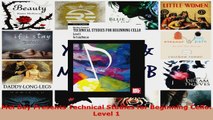 Read  Mel Bay Presents Technical Studies for Beginning Cello Level 1 EBooks Online