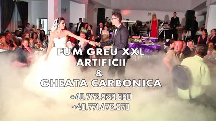 FUM GREU  GHEATA CARBONICA  ARTIFICII DANS MIRI BUZAU