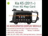Kia K5 Car Audio System Android DVD GPS Navigation Wifi
