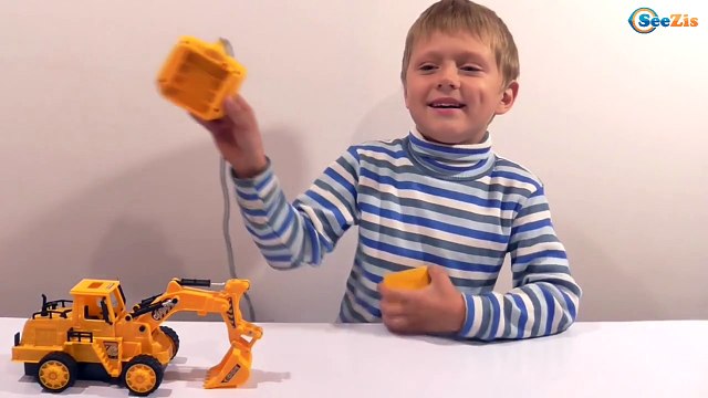 ✔ Машинки - Экскаватор. Игрушки для детей. Игры для мальчиков. Сюрприз от Игорька. Excavator Toys ✔