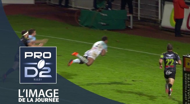 PRO D2 – L’essai de Lovobalavu (Bayonne) face à Montauban – J12 - Saison 2015-2016