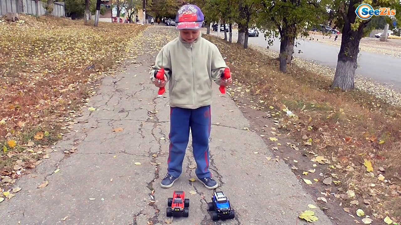 ✔ Монстр Трак. Новые Машинки Игорька - Monster Trucks - Toyota FJ Cruiser & Сhevrolet Silverado