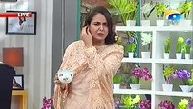 Nadia khan Show on Geo TV - 12th December 2015 - Part 1