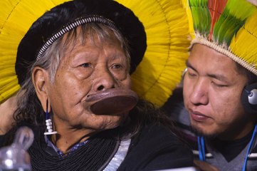 Cop21 : le chef Raoni réclame la reconnaissance des crimes contre l'environnement