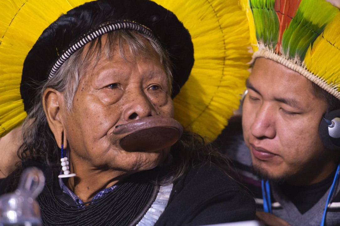 Cop21 : le chef Raoni réclame la reconnaissance des crimes contre l'environnement