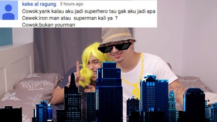 15 GOMBAL MAUT versi COMMENT Wkwkwkw_ By nafelix.com
