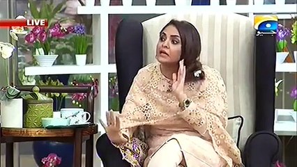 Nadia khan Show on Geo TV - 12th December 2015 - Part 3