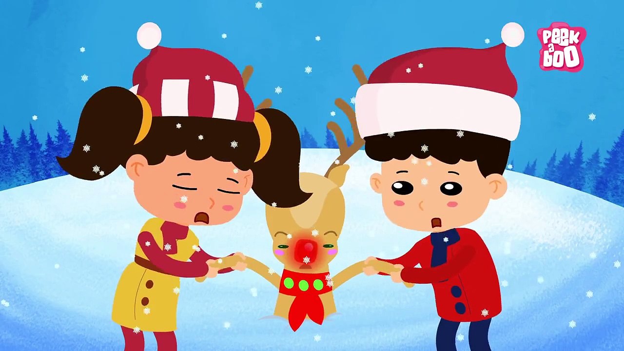 Rudolph the Red Nosed Reindeer Song | Christmas Songs For Kids | Christmas Special Songs