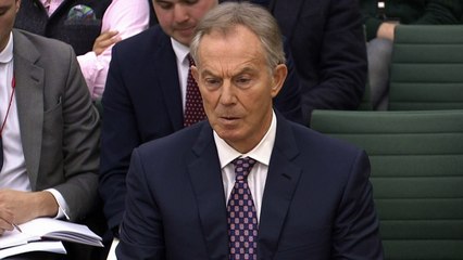 Former PM Tony Blair questioned over Libya policy