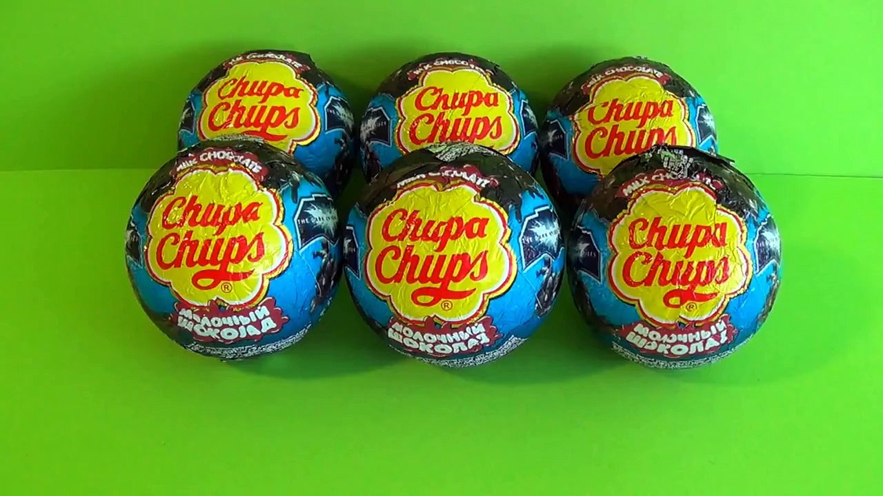 6 BATMAN surprise eggs! Chupa Chups eggs surprise CATWOMAN BATMAN The Dark Knight Rises!