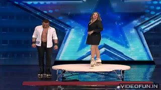 Dangerous And Hot Roller Skate Dance In Got Talent Mobile(videofun.in)