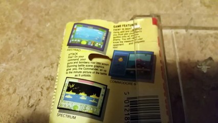 Battle Ships tape For Commodore 64