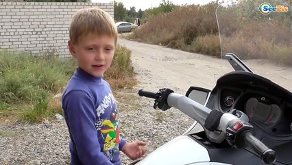 ✔ Спайдер — обзор от Игорька. Видео для детей - Video for kids - Spyder Can-Am BRP limited - Part 1