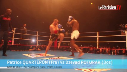 Boxe thaï : Quarteron envoie Poturak au tapis en 20 secondes