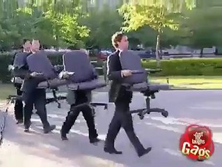 funny prank gags (office meeting and bath room)