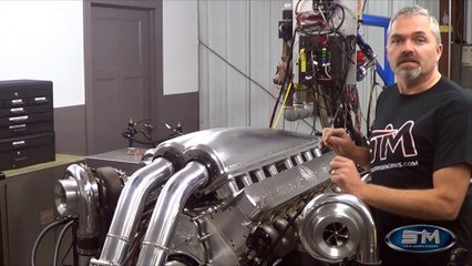 Le moteur de 5000 ch de la Devel Sixteen