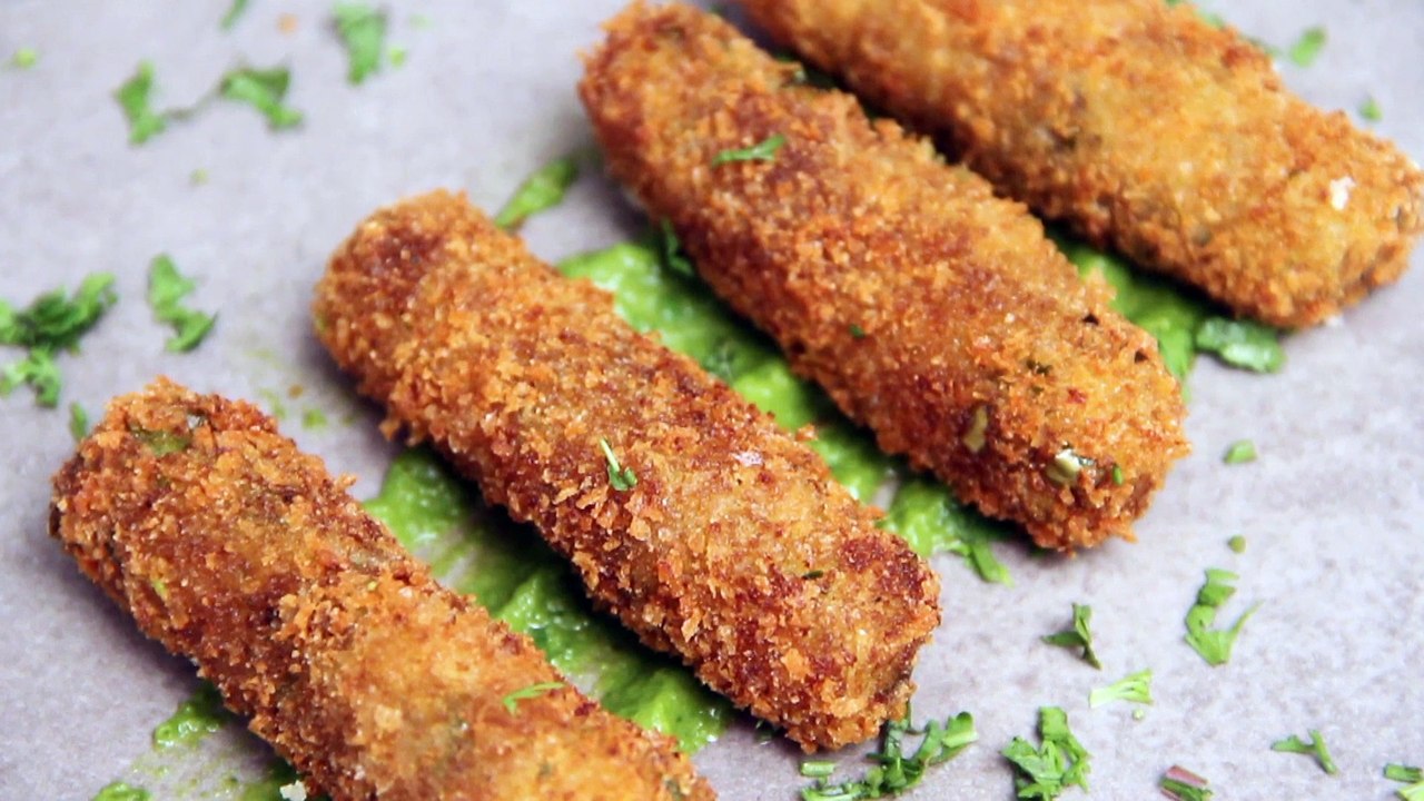 Veg Seekh Kebab - वेज सीक कबाब - Easy To Make Quick Homemade Starter Recipe