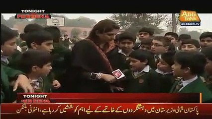Fareeha Gets Emotional After Listening Song Of APS Boy