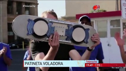Avances tecnologicos : Patineta voladora.
