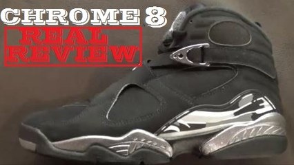 Air Jordan 8 Chrome 2015 Retro Sneaker Review
