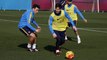 FCB training session:  Last training session before hosting Deportivo