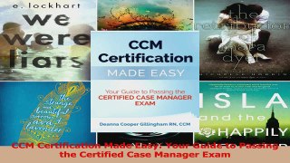 Download  CCM Certification Made Easy Your Guide to Passing the Certified Case Manager Exam Ebook Free