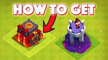 Clash of Clans - HOW TO GET RED FLAG!   NEW LEVEL 9 WIZARD TOWERS AND LABORATORY! CoC New