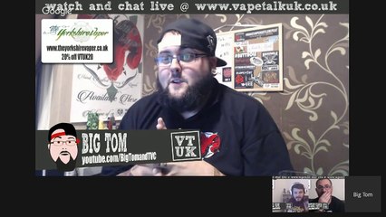 Vape Talk UK - Episode 28 - 3 Vapers & a baby, negative news & starter kits