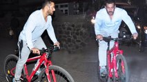 SULTAN Salman Khan Spotted CYCLING In Bandra In Public