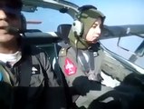 Martyred Mariam Mukhtar Shaheed Flying PAF Plane - Rare Video