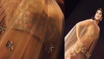 Hot & Cute Babe Sunny Leone Stuns In Archana Kochhar's Bridal Collection