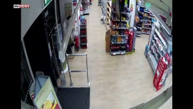 Man Robs Convenience Store While Riding a Hover Board