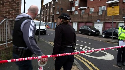 Police cordon off 'intelligence-led' shooting scene