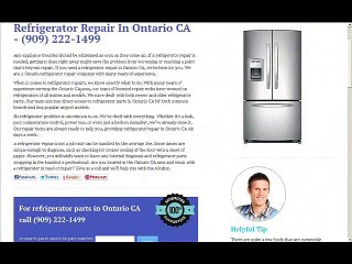 Rapid Appliance Repair of Ontario-(909) 222-1499