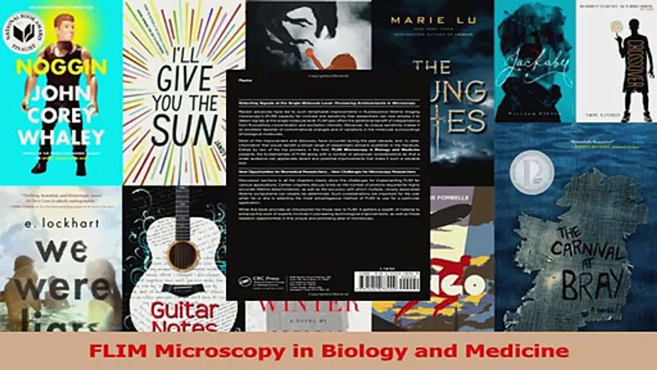 PDF Download  FLIM Microscopy in Biology and Medicine Download Full Ebook