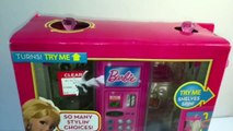 Barbie Fashion Vending Machine Unboxing Shopkins Toys